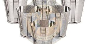 Stainless Steel Glass Set
