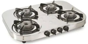Aluminum Alloy Four Burner Gas Stove