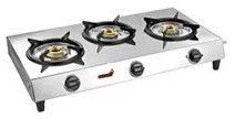 Aluminum Alloy Three Burner Gas Stove