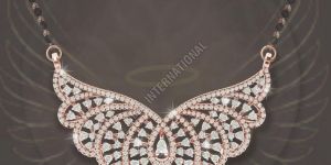 Rose Gold Diamond Pendant