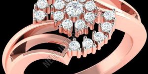 Solitaire Rose Gold Diamond Ring