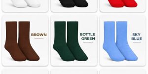 Colored School Socks