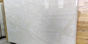White Onyx Marble Slab