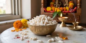 phullian sugar coated puff rice