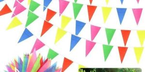 multicolor polyester bunting
