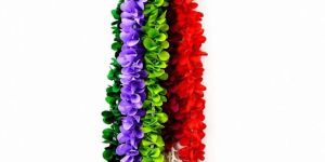 Multicoloured Artificial Flower Garland