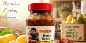 500gm Fauji Nimbu Meetha Pickle