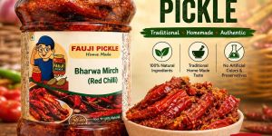 500gm Fauji Red Chilli Pickle