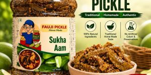 500gm Fauji Sukha Aam Pickle
