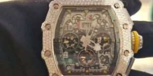 Richard Mille Diamond Chronograph Automatic Watch