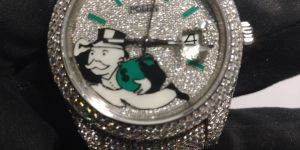 Rolex Monopoly Dial Diamond Automatic Watch