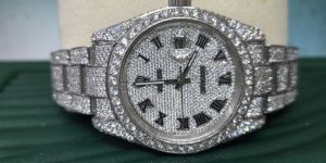 Rolex Oyster Perpetual Diamond Automatic Watch