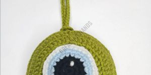 Handmade Monster Eye Crochet Pouch