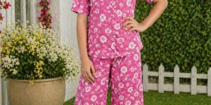 multicolor cotton fabric stylish co ord set