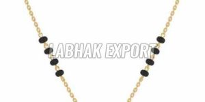 Solitaire Diamond Mangalsutra