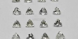 Triangle Step Cut Lab Grown Diamond