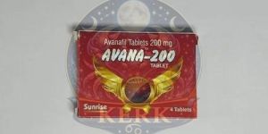 Avana 200mg Avanafil Tablets