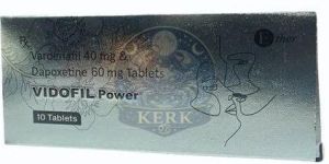 Vidofil Power Vardenafil and Dapoxetine Tablets