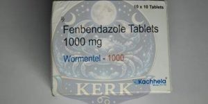 Wormentel 1000mg Fenbendazole Tablets