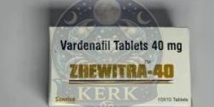 Zhewitra 40mg Vardenafil Tablets