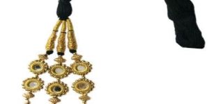 Silk Thread Mirror Work Punjabi Hair Paranda