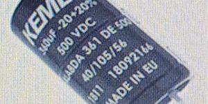 EDH107M025S9HAA Kemet Electrolytic Capacitor