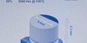 UCD1E101MCL6GS Nichicon Electrolytic Capacitor