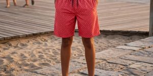 Boys Red Shorts