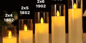 Glass Candle Stand