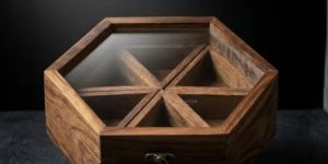 Wooden Masala Box