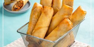jain veg spring rolls