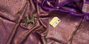 Ladies Pure Tussar Munga Jacquard Silk Saree