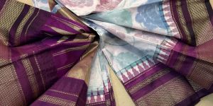 Ladies Semi Silk Pochampally Designer Saree