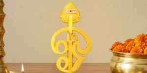 God Murugan Vel With Om - Pooja Items