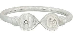 Silver Kada Bracelet