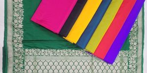 banarasi pure silk fabric saree