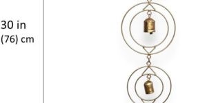 Three-Tier Concentric Circle Wind Chime