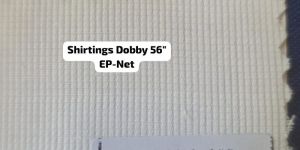 White Dobby Shirting Fabric