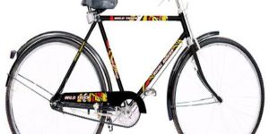 20 inch black standard p bar gents bicycle