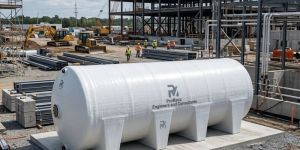 FRP Horizontal Storage Tank