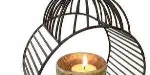 Iron Votive Candle Holder