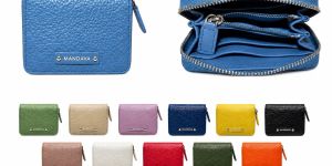 Women Faux Leather Zipper Purse