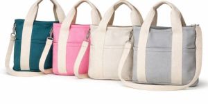 Women Multi Color Cotton Canvas Sholder Bag