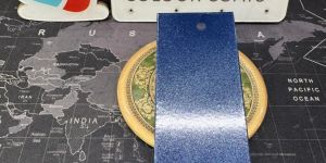 Royal Blue Metallic Finish Powder Coatings