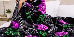 Premium Floral Blankets for Winter Comfort