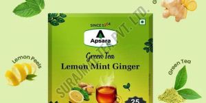 Apsara Lemon Mint Ginger Green Tea Bags