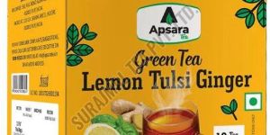 Apsara Lemon Tulsi Ginger Green Tea Bags