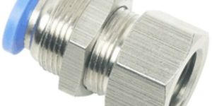 Push Bulkhead Male Connector