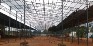 Dome Type MS Truss Shed