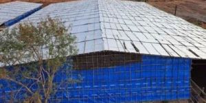 Tarpaulin Roof Shed